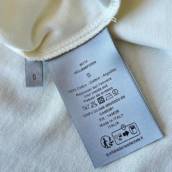 【大特価】ディオール スーパーコピー 手書き風 1947 ロゴtシャツ deh92228